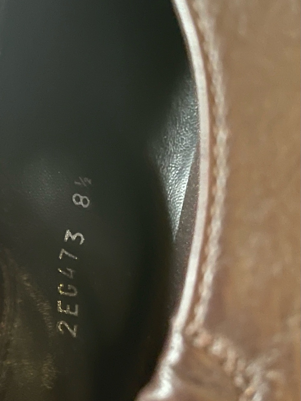 Prada Brown Leather Kiltie Fringe Buckle Loafers Prada size 8.5 - Picture 3 of 4